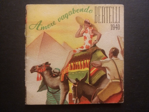 Calendarietto bertelli - calendarietto, (1940)
