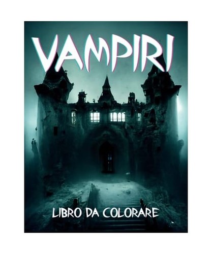 Vampiri libro colorare - vampiri:, per