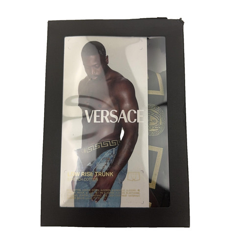 Versace low rise trunk boxer - versace,