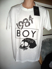 Shirt bianca ragazzo londra - ragazzo,