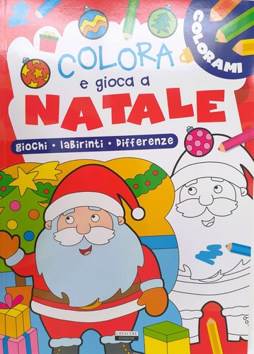 Colora gioca natale - colora,