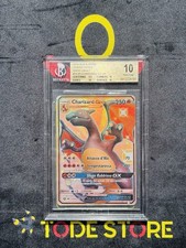 Pokemon Charizard GX Shiny SECRET ITA Hidden Fates SV49 BGS 10 PRISTINE 2019