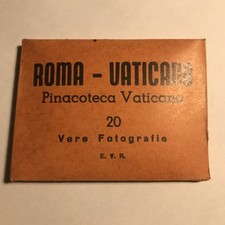 20 foto Roma Vaticano PINACOTECA 8,5 x 6,5 cm bianco nero d'epoca FOTOCELERE