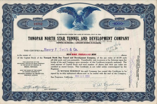 Tonopah north star tunnel - north,