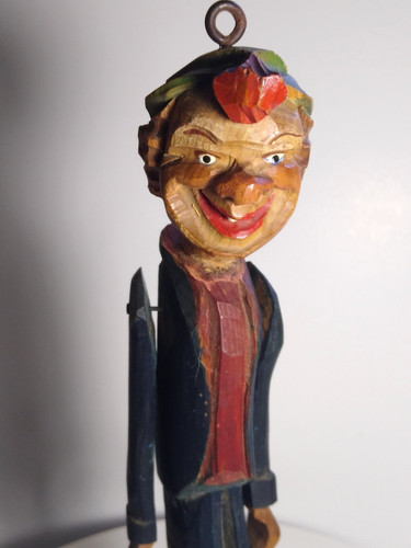 Anri statuina vintage - anri, legno