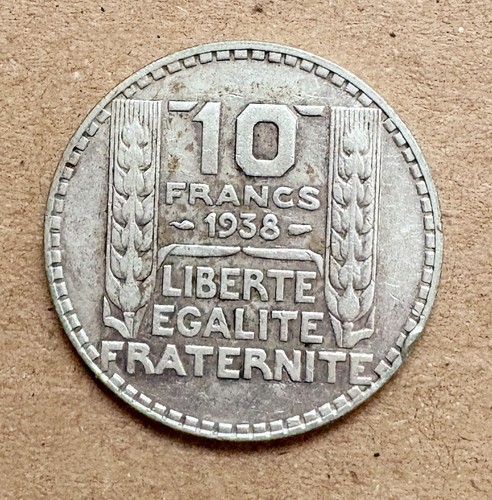 Moneta franchi francesi - da, 10