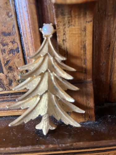 Christmas tree brooch with - christmas,