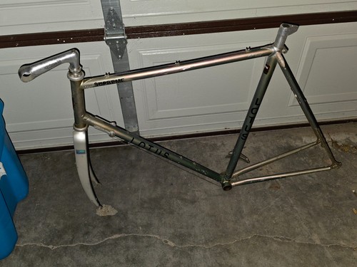 Telaio stelo manubrio bici - e,