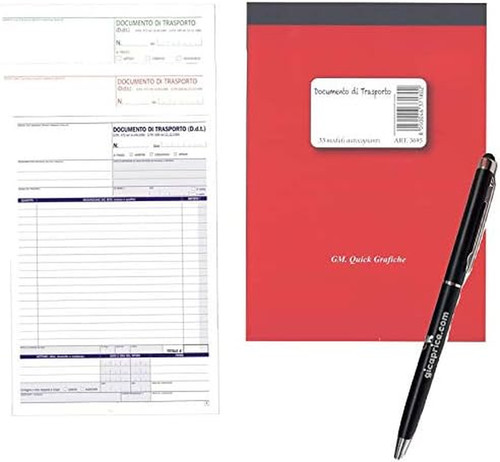 Blocco documento trasporto - documento, di