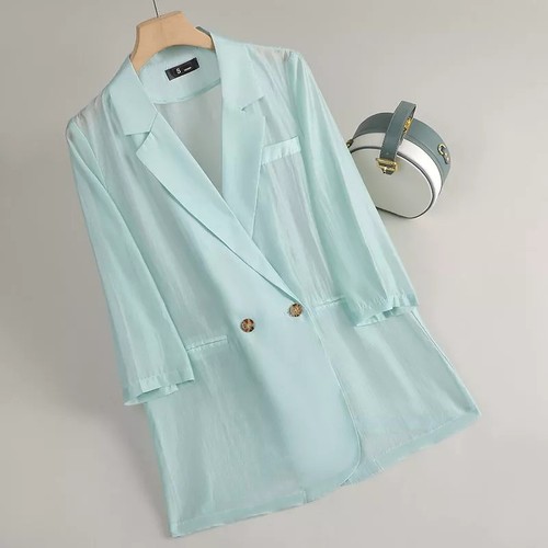 Blazer verde menta donna - verde,