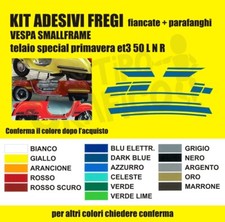 Kit adesivi vespa piaggio - adesivi,