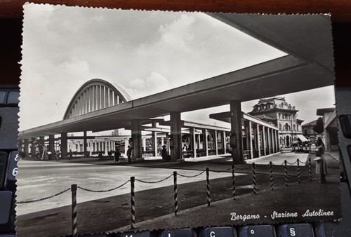 Cartoline bergamo stazione - 2,