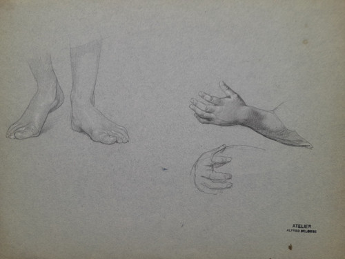 Dessin ancien academie études - dessin,