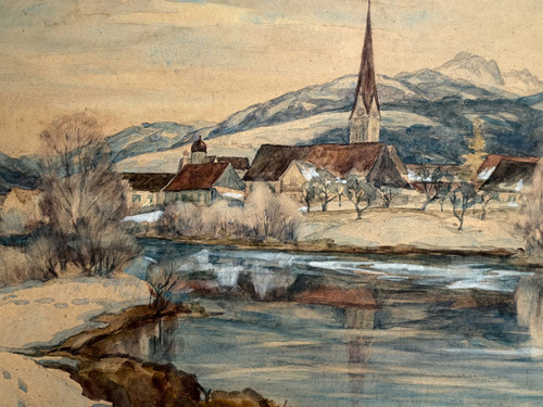 Ansicht schnee - ansicht,