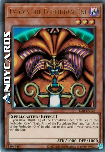 Exodia the forbidden one - forbidden,