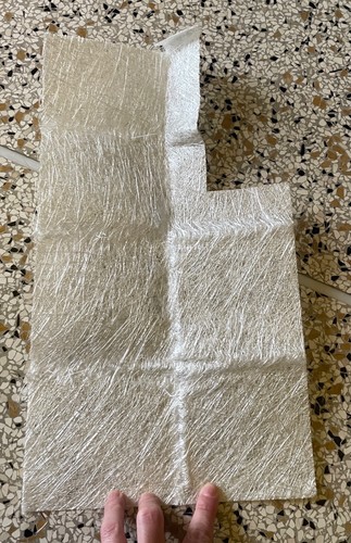 Ritaglio lana vetro - di,