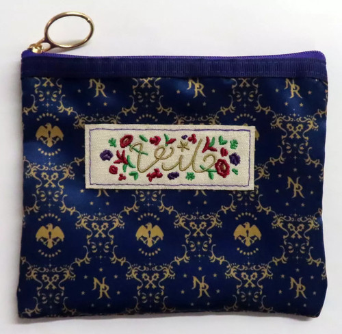 Borsa marsupio ricamata - borsa,