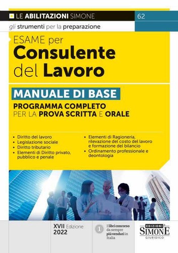 Esame per consulente del - per,