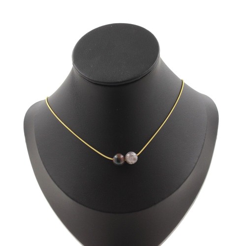Collana perle agata indiano - collana, 2