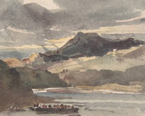North wales mountain landscape - north,