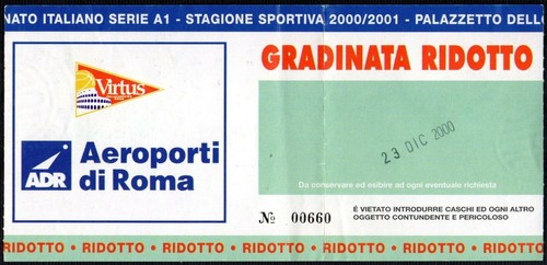 Ticket adr roma - vs, viola