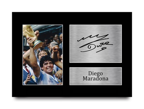 Diego maradona autografo - diego,