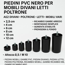 Piedini plastica per - plastica, divano