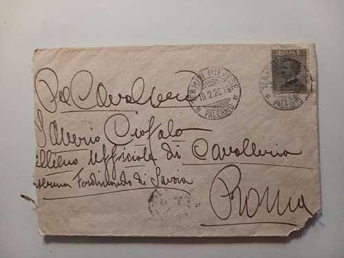Storia postale 1926 busta - storia,