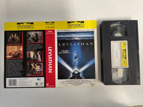 Leviathan vhs locandina - leviathan, (1989)