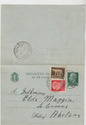 Italia 1940 biglietto postale - 1940,