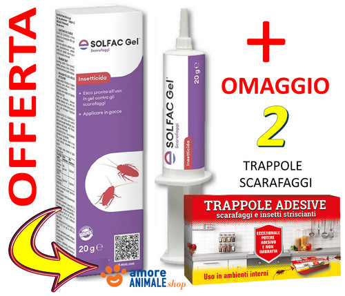 Envu solfac gel scarafaggi - gel,