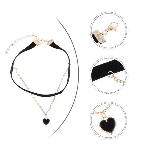 Collana girocollo doppio - collana,