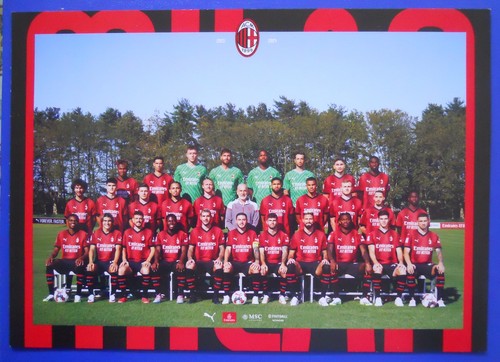 Cartolina ufficiale squadra - ufficiale, ac