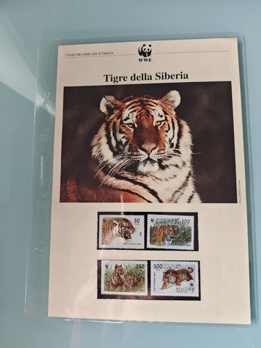 Wwf bolaffi tigre - bolaffi,