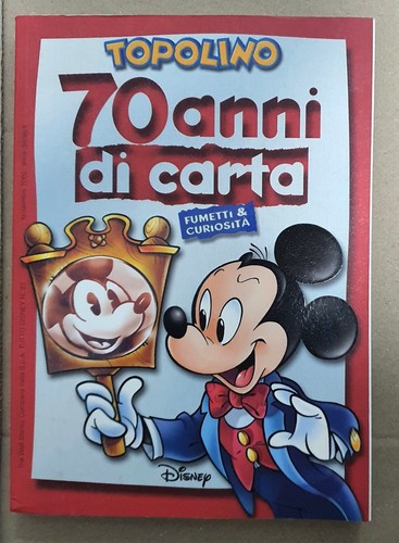 Topolino anni carta - topolino,