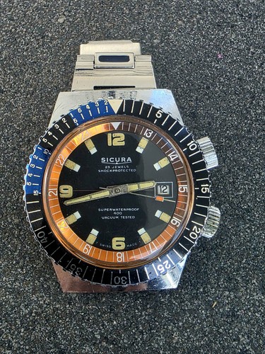 Orologio subacqueo sicura - subacqueo,