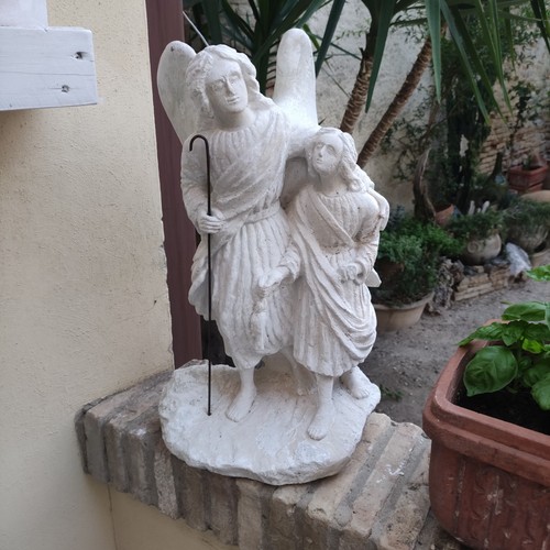 Scultura san raffaele - san,