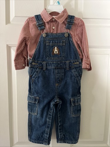 Salopette denim bambino