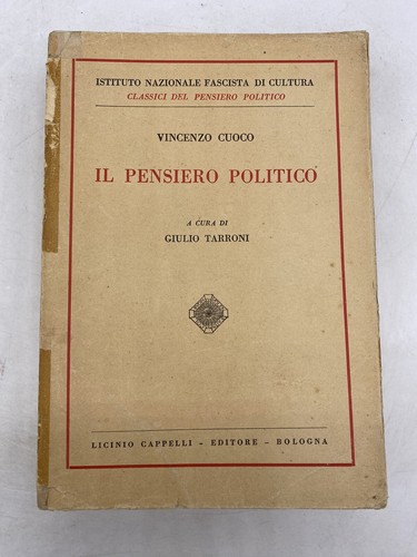 Vincenzo cuoco il - vincenzo, pensiero
