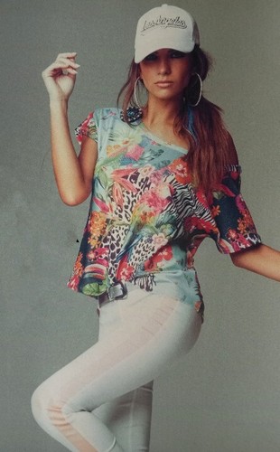Denny rose blusa multicolore - rose,