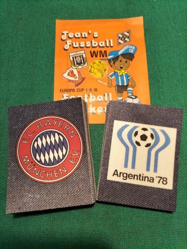 Panini jeans fussball stickers - panini,