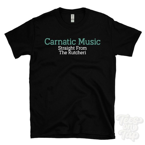 Maglietta musica carnatica - musica,