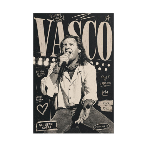 Poster 70x100 vasco rossi idea - poster,
