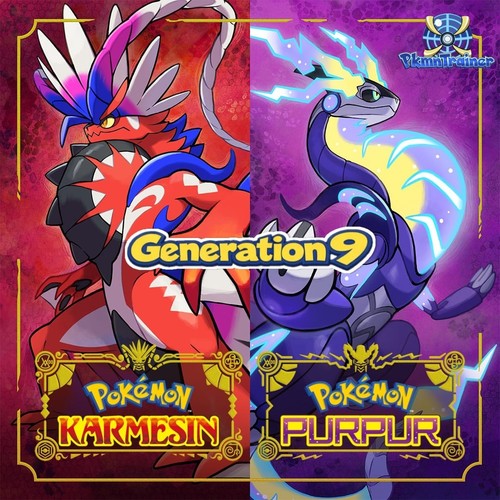 Gen pokémon karmesino - gen, 9