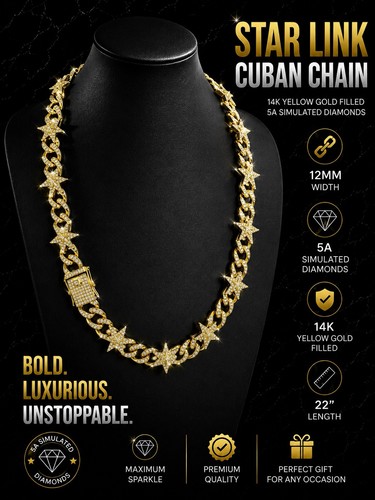 Catena cubana iced out - iced, 5a
