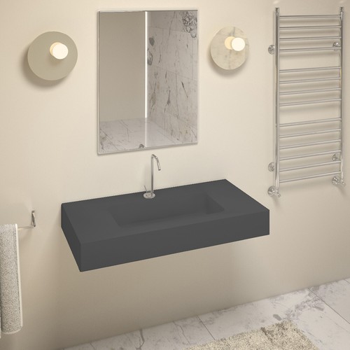 Lavabo top sospeso vasca - top,