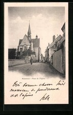 Cpa montrésor place - cpa,