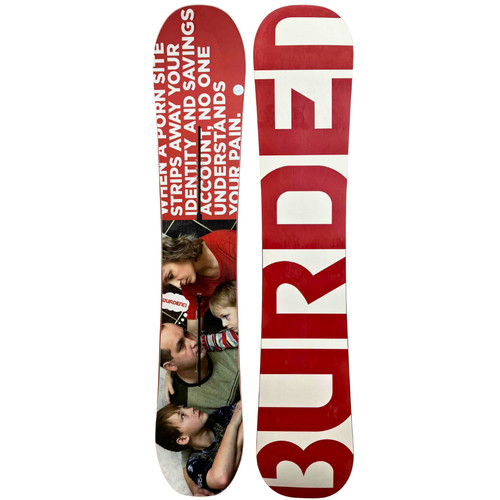 Snowboard burton burden 154 - snowboard,