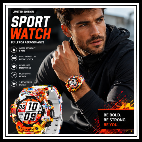 Orologi sportivi uomo moda