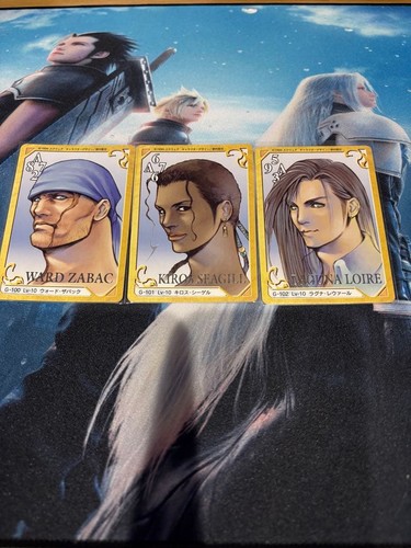 Ff8 trading card ward kiros - ff8,
